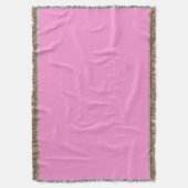Rosa Throw Blanket Decke (Vorderseite Vertikal)