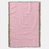 Rosa Throw Blanket Decke (Vorderseite Vertikal)