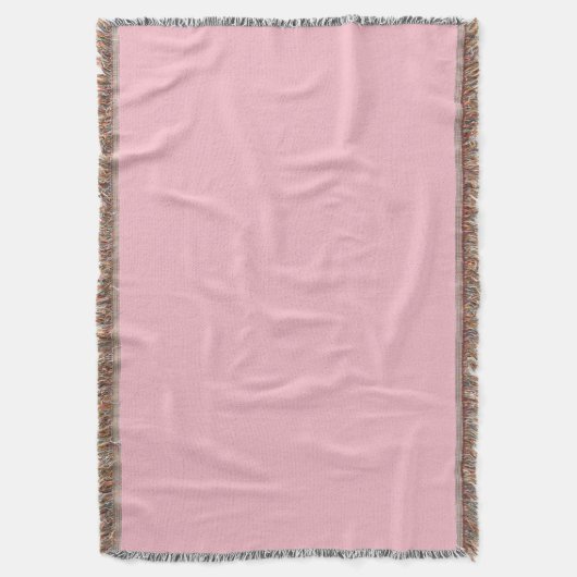 Rosa Throw Blanket Decke (Vorderseite Vertikal)