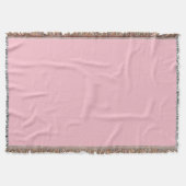 Rosa Throw Blanket Decke (Vorderseite)