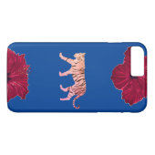 Rosa Tiger Case-Mate iPhone Hülle (Rückseite (Horizontal))