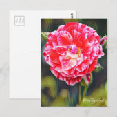 Rosa Tiger Schwanz [Postcard] Postkarte (Vorne/Hinten)