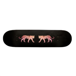Rosa Tiger Skateboard