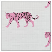 Rosa Tiger Stoff (Nahaufnahme)