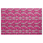 Rosa Tiger-Tierhaut-Musterdesign  Stoff (Fat Quarter (45,7 x 55,9 cm))