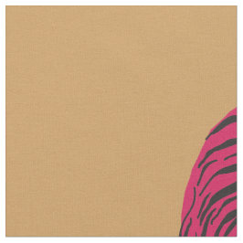 Rosa Tiger, Wilde Katze Stoff
