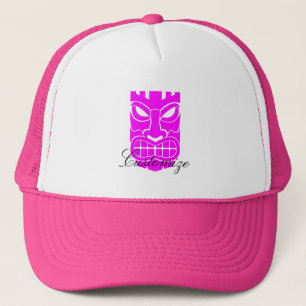 Rosa Tiki Skulptur Thunder_Cove Truckerkappe