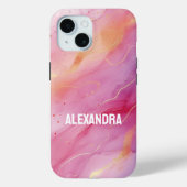 Rosa Tinte Case-Mate iPhone Hülle (Rückseite)