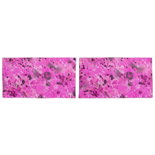 Rosa Tinte Kissenbezug (Vorderseite-Set)