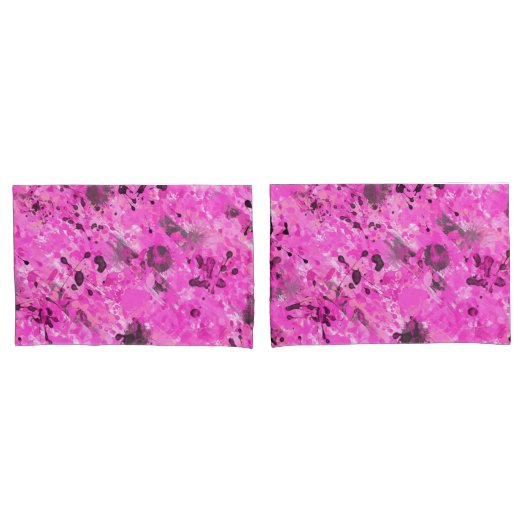 Rosa Tinte Kissenbezug (Vorderseite-Set)