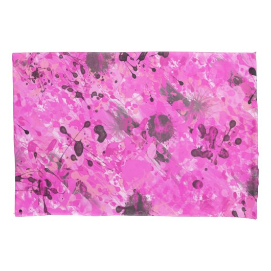 Rosa Tinte Kissenbezug (Vorderseite)