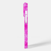 Rosa Tinte Mess Personalisiertes Telefongehäuse Case-Mate iPhone Hülle (Rückseite / Links)