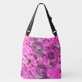 Rosa Tinte Tragetaschen Mit Langen Trägern