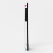 Rosa Tipi Case-Mate iPhone Hülle (Hinten/Links)
