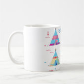 Rosa Tipi Kaffeetasse (Links)