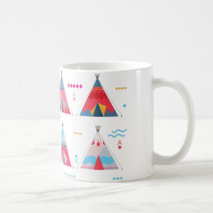 Rosa Tipi Kaffeetasse