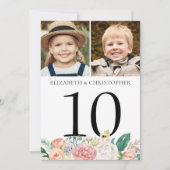 Rosa Tischnummer 2 Foto 12x18 signieren (Vorderseite)