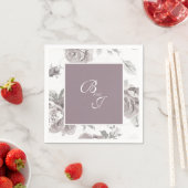 Rosa Tischservietten aus der Rose Serviette (Beispiel)