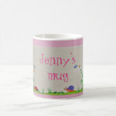 Rosa Toadstool-Tasse Kaffeetasse (Mittel)