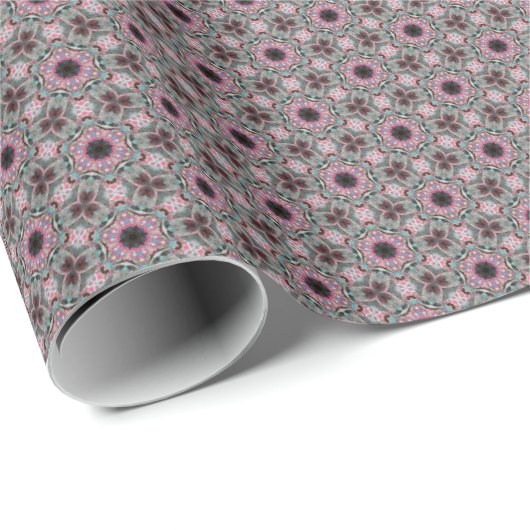 Rosa Ton-Muster-Packpapier Geschenkpapier (Rolleneckpunkt)