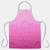 Rosa Töne Polygonal Schürze (Vorderseite)