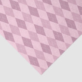 Rosa tont Rauten-Muster-Seidenpapier Seidenpapier (Ausschnitt)