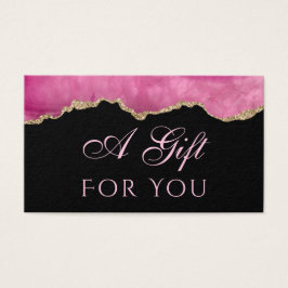 Rosa Tor auf der schwarzen Giftkarte