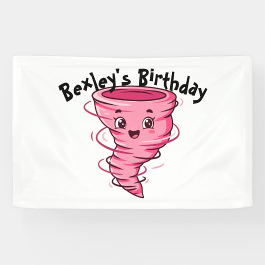 Rosa Tornado Banner (Horizontal)
