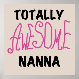 Rosa total fantastische Nanna T-Shirts und Geschen Poster
