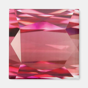 Rosa Tourmalin 4 Magnet
