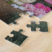 Rosa Traktor Puzzle (Seite)