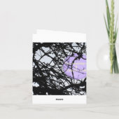 Rosa Transportgestell Karte (Rückseite)