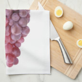 Rosa Trauben Geschirrtuch (Viertel Falte)