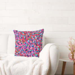 Rosa Traum Abstrakt drucken Kissen