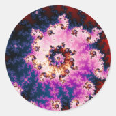 Rosa Traum - Aufkleber für Fraktale (Vorderseite)