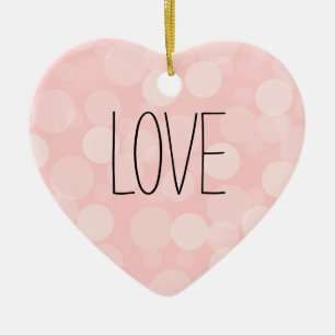 Rosa Traum Keramikornament