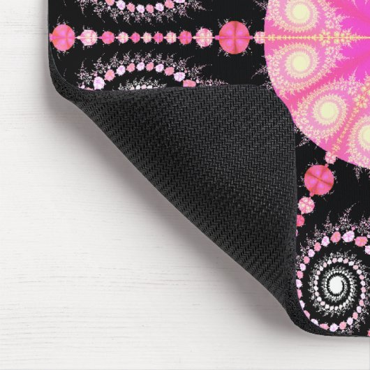 Rosa Traum Mousepad (Ecke)