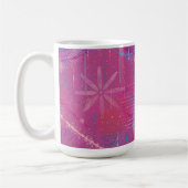 Rosa Träume Abstract  Kaffeetasse (Links)