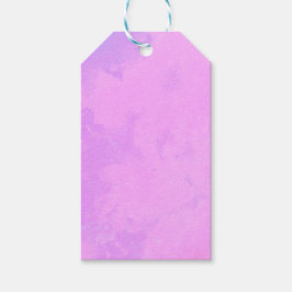 Rosa traumhafter Wolkeneffekt  Geschenkanhänger