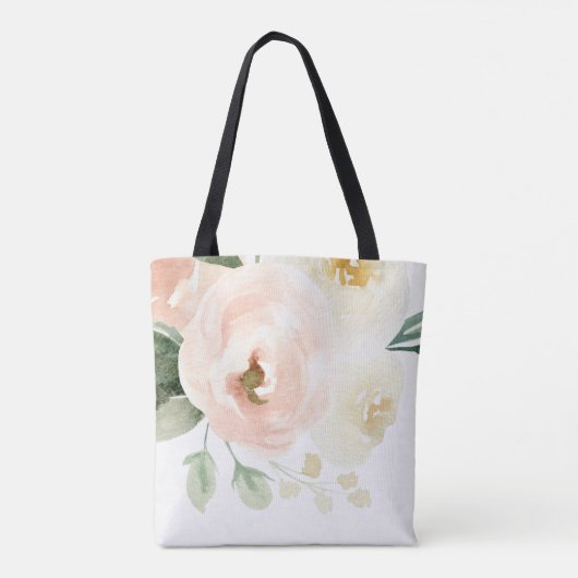 Rosa Trauzeugin Brautparty Geschenk Tasche (Rückseite)