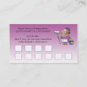 Rosa Treuekarte (Rückseite)