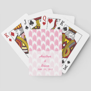 Rosa Tribal Arrows Playing Cards Spielkarten