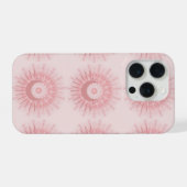 Rosa Tribal Boho Muster Handyhülle iPhone Hülle (Rückseite (Horizontal))