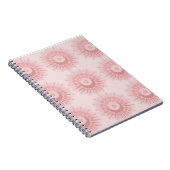 Rosa Tribal Boho Muster Journal Notizbuch Notizblock (Rechte Seite)