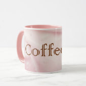 Rosa Trinkbecher Tasse (Vorderseite Links)