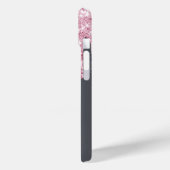 Rosa Tropfen Blumenschrift Case-Mate iPhone Hülle (Rückseite / Links)