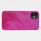 Rosa Tropfenfotografie Case-Mate iPhone Hülle (Rückseite (Horizontal))