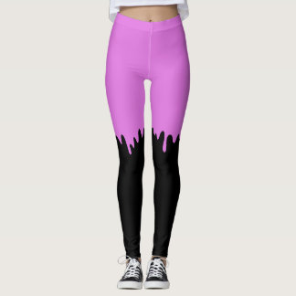Rosa Tropfschleife Leggings