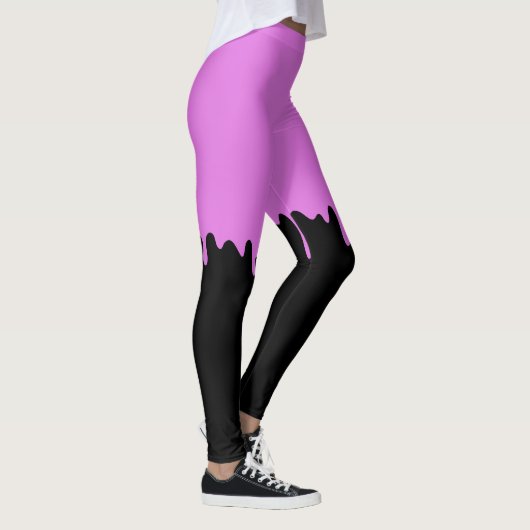 Rosa Tropfschleife Leggings (Rechts)