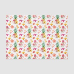 Rosa tropische Blume (Design 10 Pink Serie) Seidenpapier